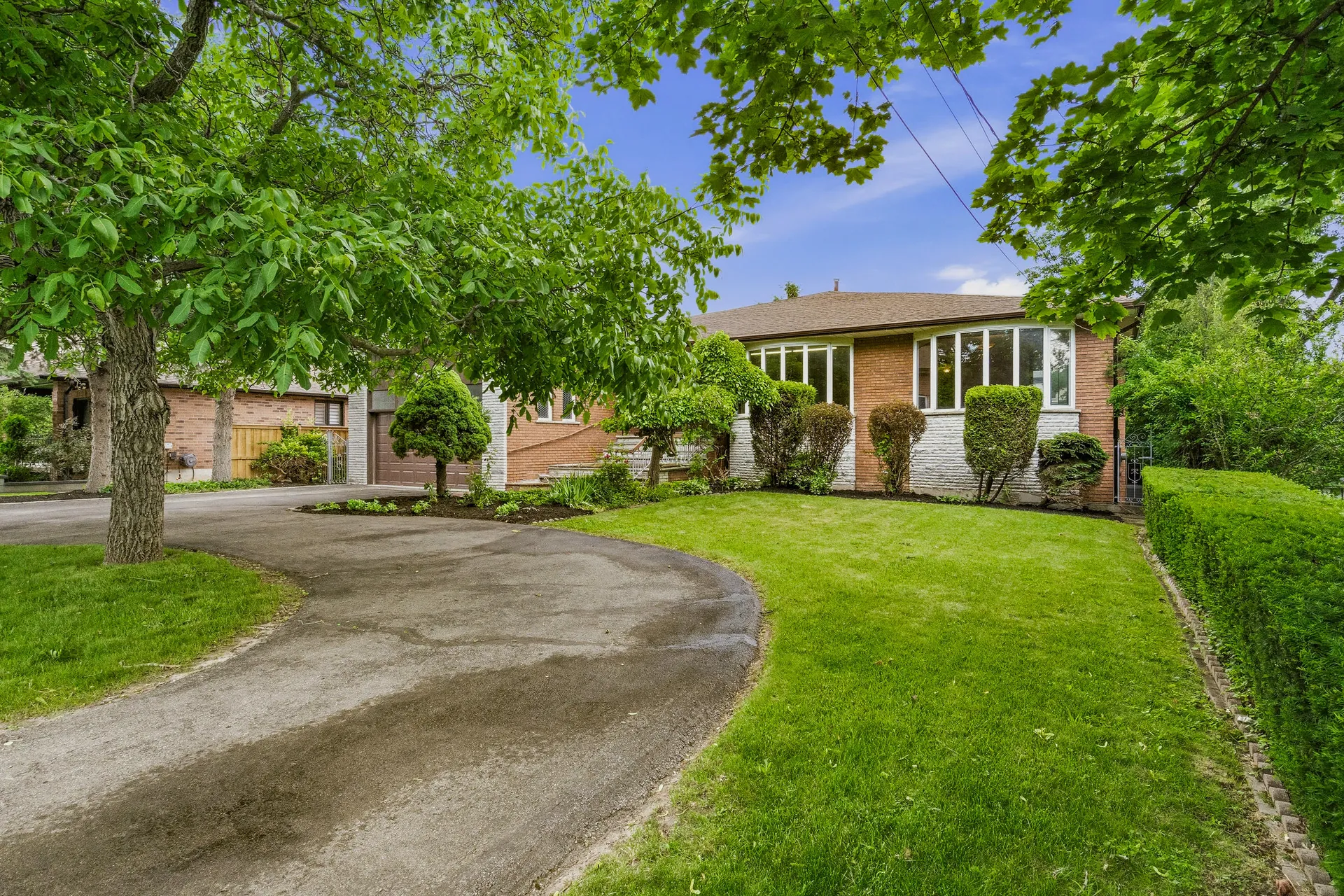 43 Braecrest Avenue, Etobicoke — custom bungalow front exterior